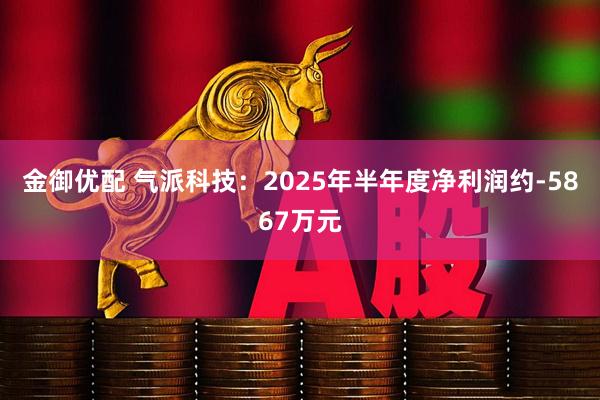 金御优配 气派科技：2025年半年度净利润约-5867万元